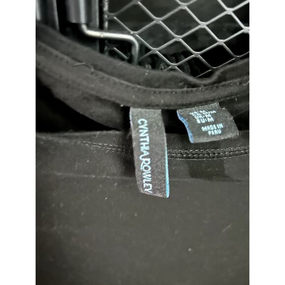 Cynthia Rowley Black/Gray Long Sleeve Pima Cotton Bundle Size M - Picture 8 of 11